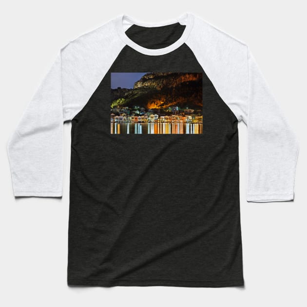 Magic nights of Kastelorizo Baseball T-Shirt by Cretense72